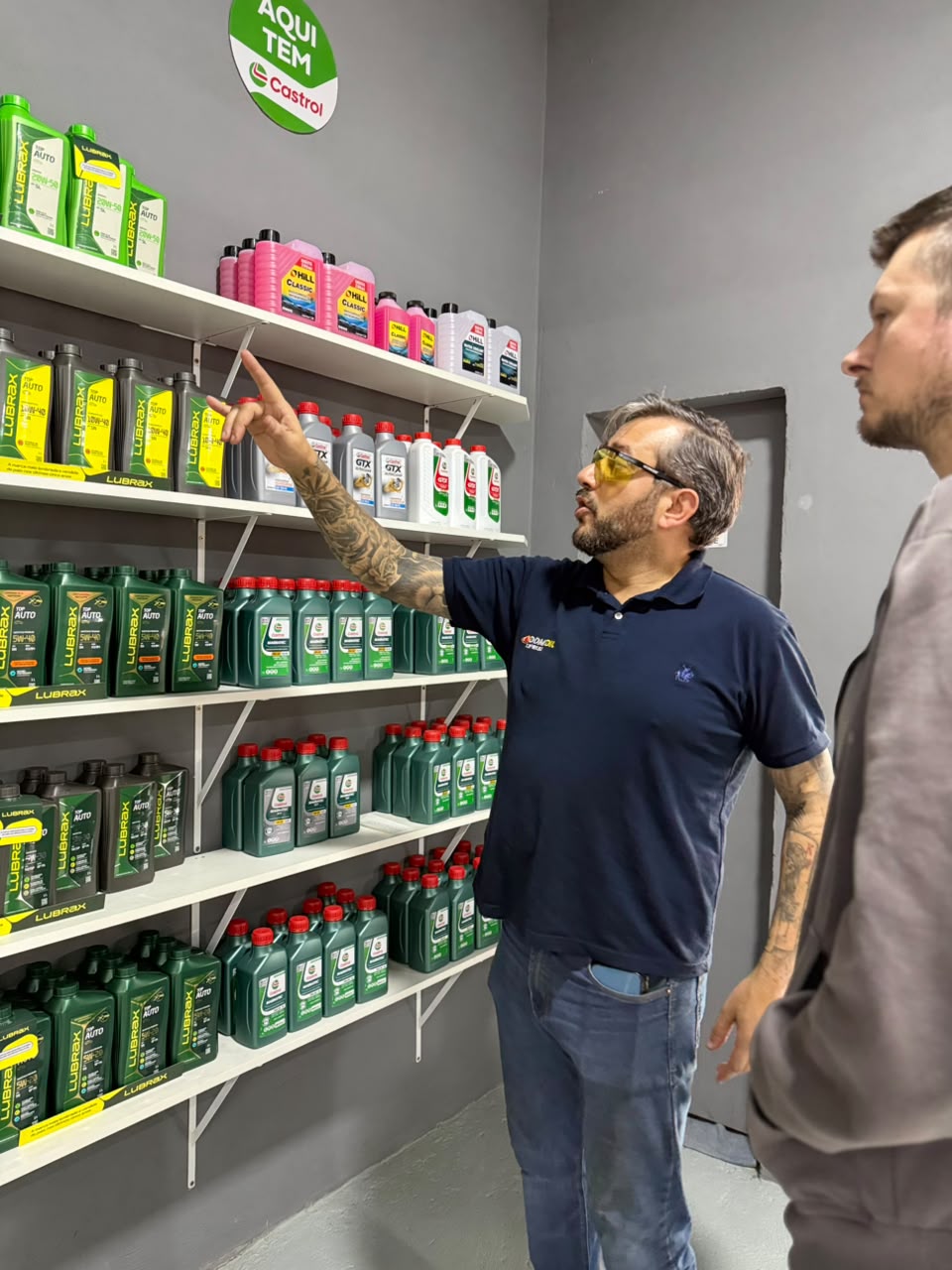 Cesar Rose na Dom Oil Express