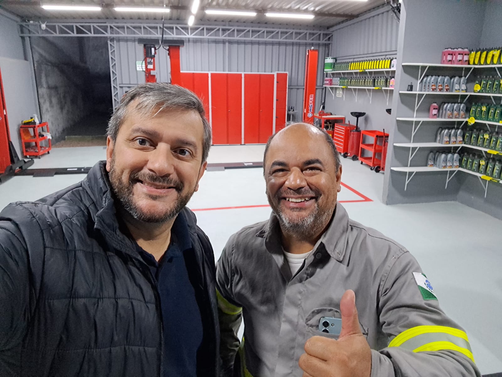 Herlon Lima na Dom Oil Express