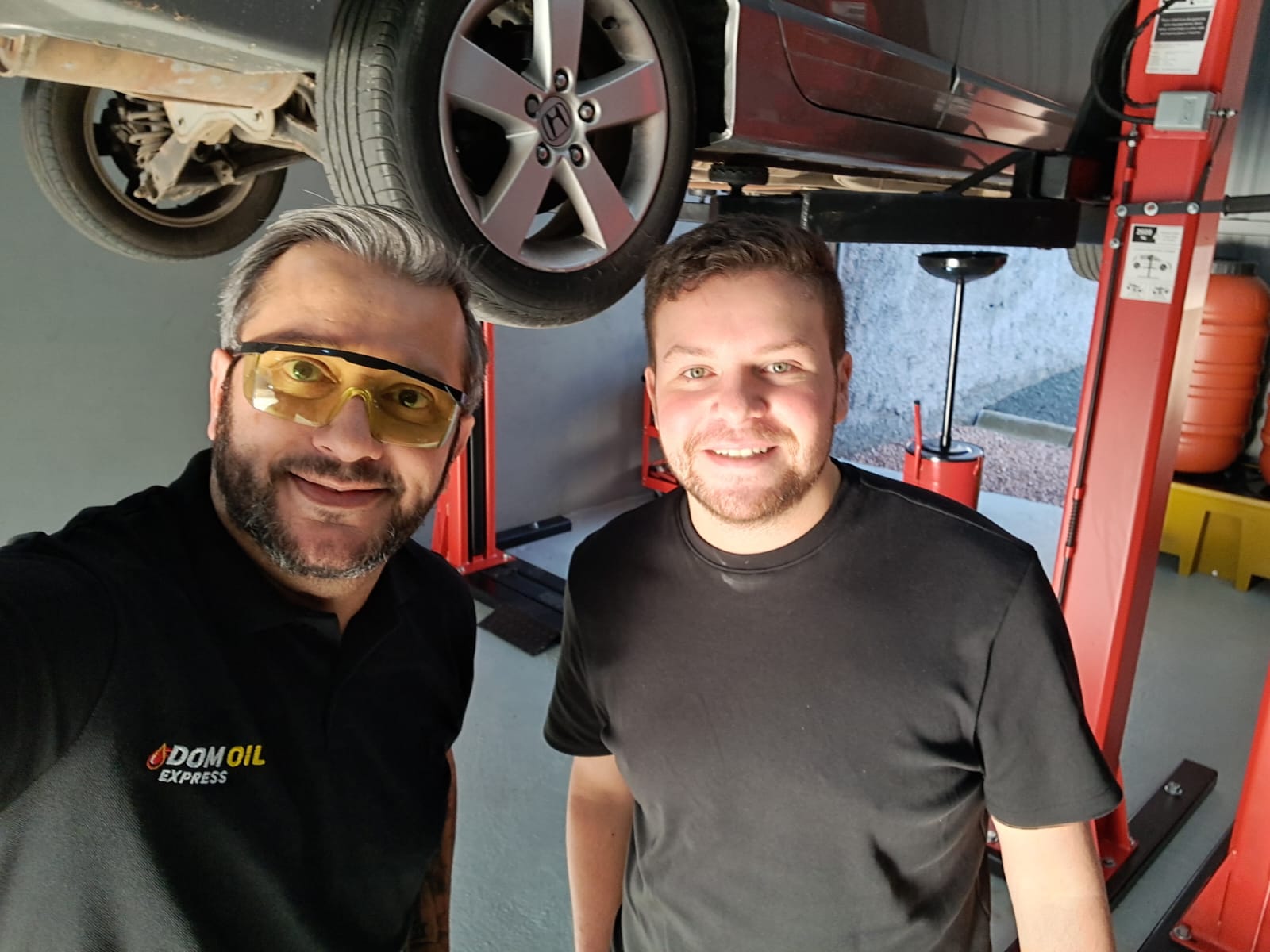 João Victor Boehm de Azevedo na Dom Oil Express